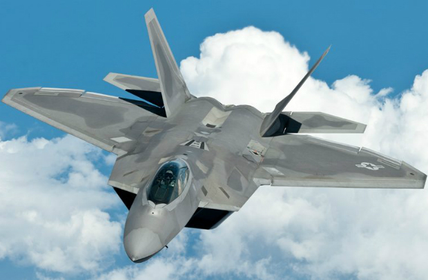 Caça stealth F-22 Raptor (Lockheed Martin)