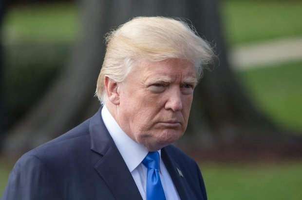 O presidente americano Donald Trump na Casa Branca em 25 de outubro de 2017 (Samira Bouaou/Epoch Times)