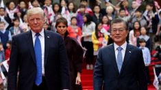 Na Coreia do Sul, Trump envia mensagem de força e esperança