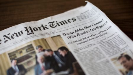 New York Times admite não existir evidência de conluio entre Trump e Rússia