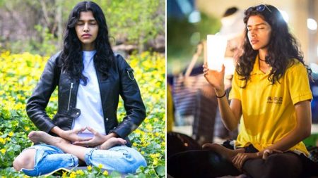 A supermodelo Pooja Mor nos conta como uma meditação mantém sua base no mundo do glamour