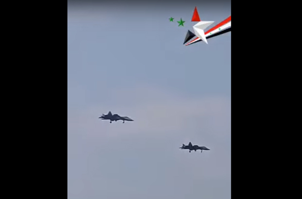 Vídeo mostra aviões furtivos de combate da Rússia voando na Síria