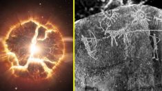 Arte rupestre de 5.000 anos seria representação mais antiga de uma supernova
