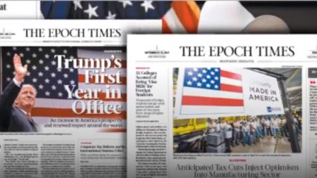 Trump classifica The Epoch Times como “o jornal mais confiável” (Vídeo)