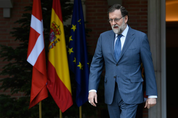 Primeiro-ministro espanhol Mariano Rajoy no Palacio de la Moncloa (Pierre-Philippe Marcou/AFP/Getty Images)