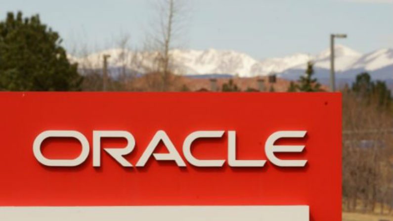 Placa do lado de fora dos escritórios da Oracle em Broomfield, Colorado, em 15 de março de 2017 (Reuters / Rick Wilking)