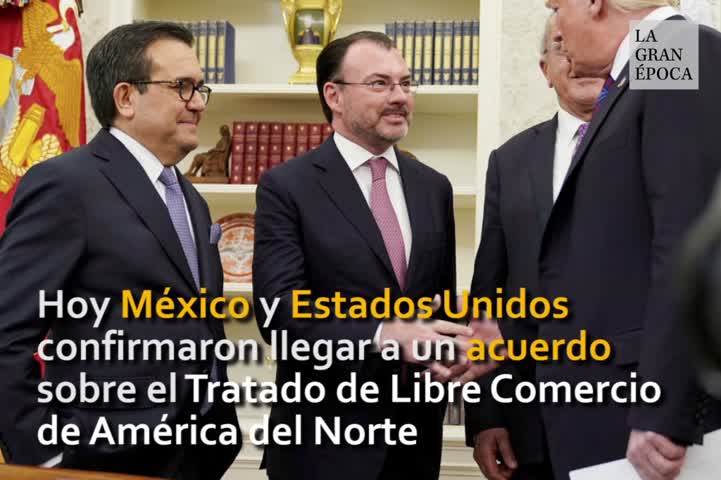 México e EUA chegam a acordo preliminar para revisar Nafta (Vídeo)