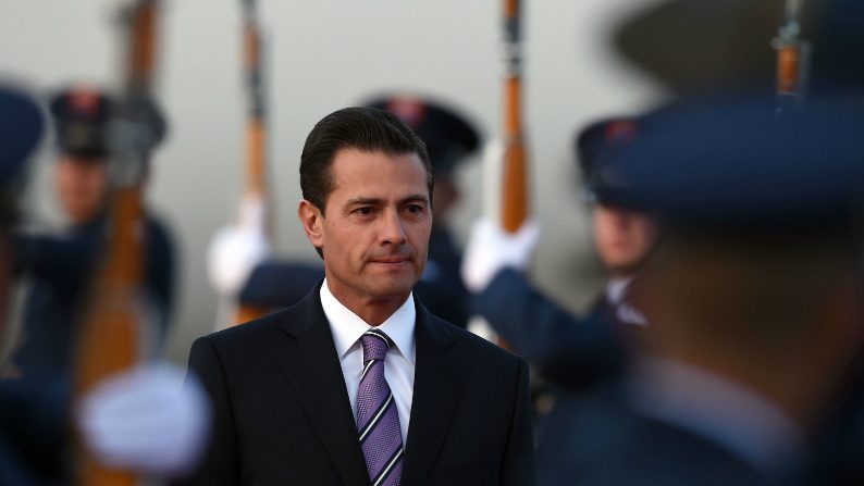 Presidente do México, Enrique Peña Nieto (Diana Sanchez/AFP/Getty Images)