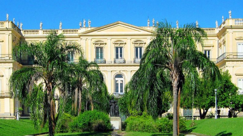 Museu Nacional do Rio de Janeiro (Wikimedia)