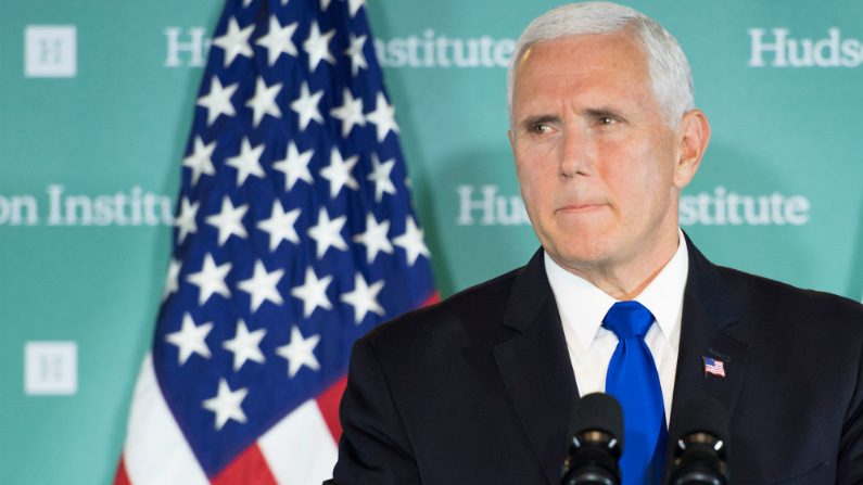 Vice-presidente dos EUA, Mike Pence (Jim Watson/AFP/Getty Images)