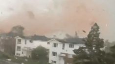 Imagens chocantes do tornado que varreu o Canadá