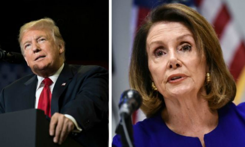 Trump elogia Nancy Pelosi e pede bipartidarismo depois de perder a Câmara dos Deputados