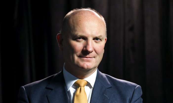 Declan Ganley, Presidente e CEO da Rivada Networks, em Washington, em 18 de dezembro de 2018 (Samira Bouaou / The Epoch Times)