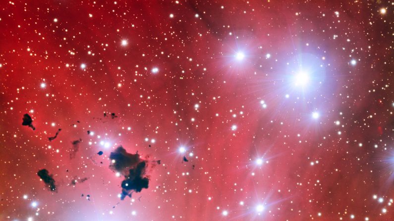 Espetacular berçário estelar IC 2944 (Very Large Telescope do ESO)