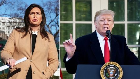 Sarah Sanders: Deus “queria que Donald Trump se tornasse presidente”