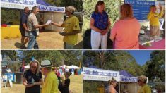 Falun Dafa é bem recebido nos festivais comunitários em Melbourne, Austrália