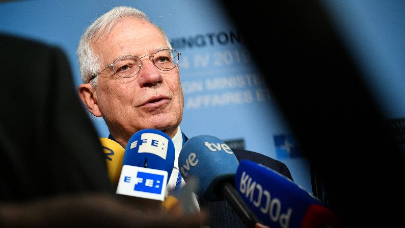 Ministro das Relações Exteriores da Espanha, Josep Borrell (MANDEL NGAN/AFP/Getty Images)