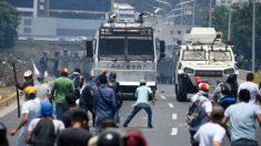 Supressão violenta da Venezuela contra os manifestantes é apoiada por suprimentos militares chineses