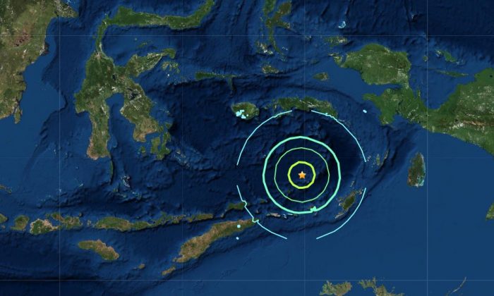 Fortes terremotos atingiram a Indonésia em 24 de junho de 2019 (USGS)