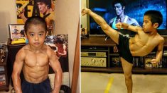 Seria este garoto a encarnação de Bruce Lee? Seus seguidores on-line chamam-no de “Mini Lee”