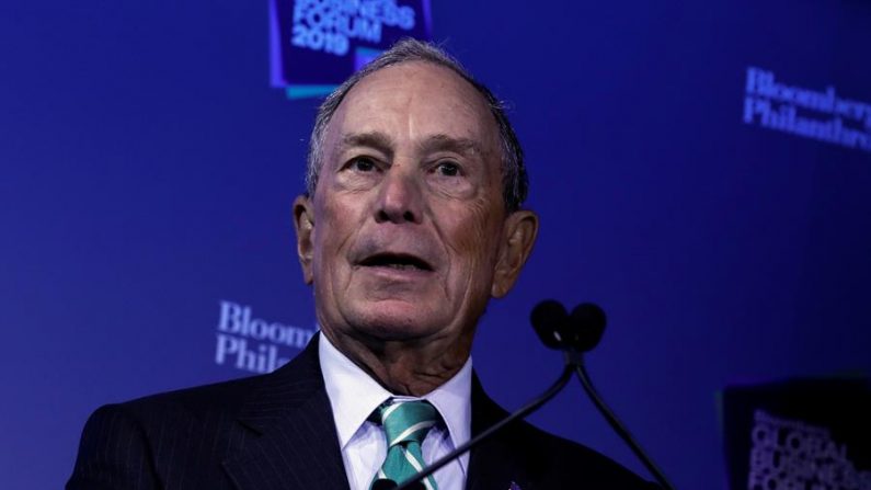 Michael Bloomberg, aspirante a candidato democrata nas próximas eleições presidenciais dos Estados Unidos (EFE / EPA / PETER FOLEY / ARQUIVO)