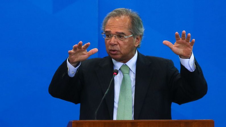 O ministro da Economia, Paulo Guedes (© Antonio Cruz/Agência Brasil)