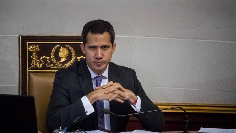 Na imagem, o presidente do Parlamento da Venezuela, Juan Guaidó (EFE / Miguel Gutiérrez / Archivo)