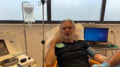 Após ter Covid-19 com sintomas leves, Andrea Bocelli doa plasma para estudos