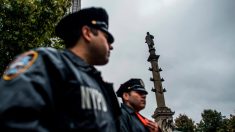 Estátua de Colombo em Nova Iorque ganha reforço de segurança por protestos