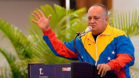 Diosdado Cabello, número dois do Chavismo, tem COVID-19