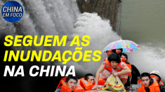 Seguem as inundações na China