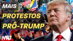 Mais protestos pró-Trump