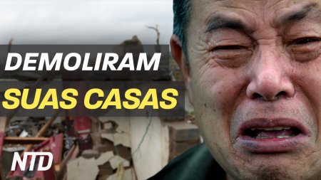 Demoliram suas casas