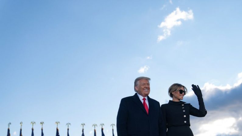 Donald Trump e Melania Trump  (ALEX EDELMAN/AFP via Getty Images)