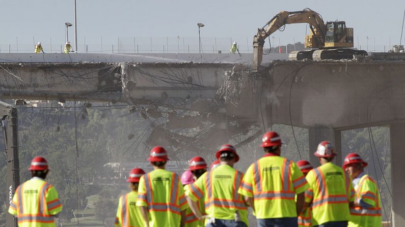 Construção (Jonathan Alcorn/Getty Images)