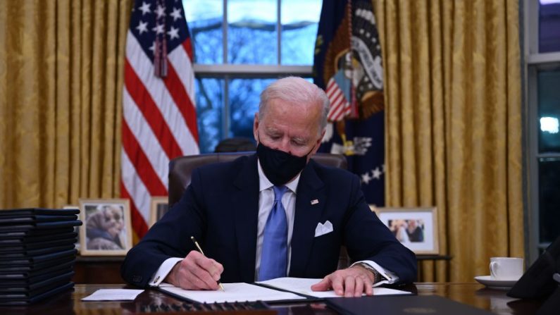 Presidente dos EUA Joe Biden (JIM WATSON/AFP via Getty Images)