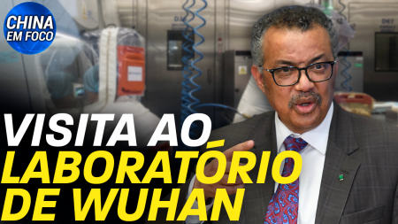 Visita ao laboratório de Wuhan