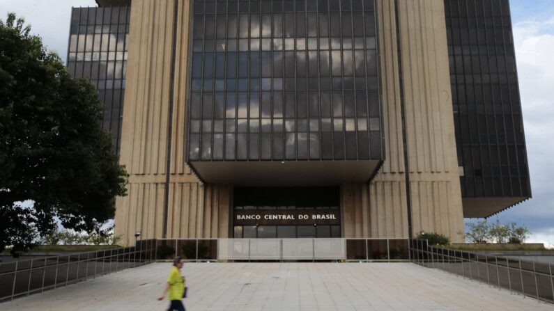 Edifício-sede do Banco Central no Setor Bancário Norte, em lote doado pela Prefeitura de Brasília, em outubro de 1967 (Marcello Casal Jr/Agência Brasil)