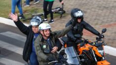 Bolsonaro participa de ato com motociclistas em Chapecó