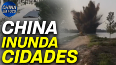 Autoridades chinesas explodem uma barragem, inundando várias aldeias para proteger áreas mais ricas