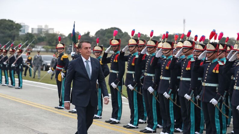  Cerimônia de Entrega de Espadim aos Cadetes da Turma Bicentenário do General João Manoel Menna Barreto
(Foto: Marcos Corrêa/PR)