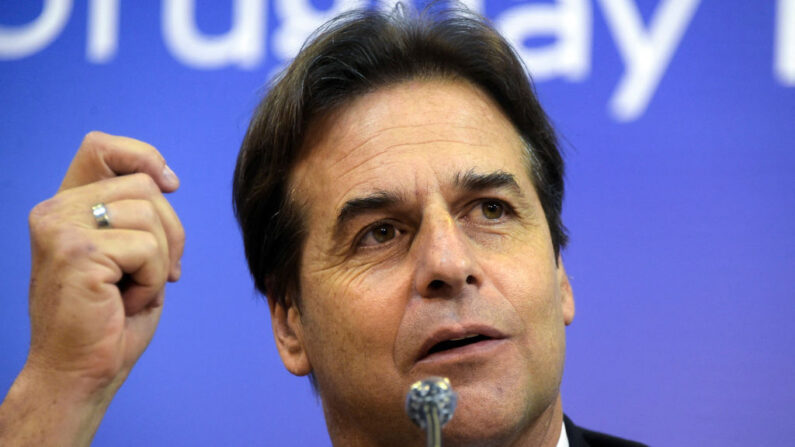 Presidente Luis Lacalle Pou (Foto por DANTE FERNANDEZ / AFP via Getty Images)