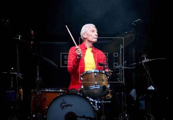 Charlie Watts, baterista dos Rolling Stones. EFE/Arquivo

