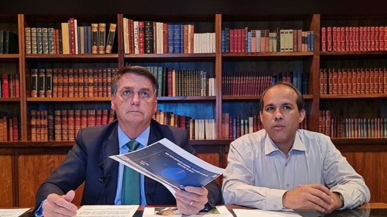 Pronunciamento do Presidente - 05/08/2021 - PR Jair Bolsonaro (Reprodução Facebook- Jair Bolsonaro/Agência Brasil)