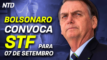 Bolsonaro convoca STF para 7 de setembro