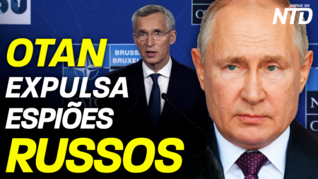 OTAN expulsa espiões russos