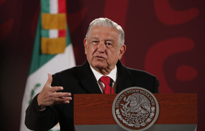 O presidente do México, Andrés Manuel López Obrador, em uma foto de arquivo (EFE/José Méndez)
