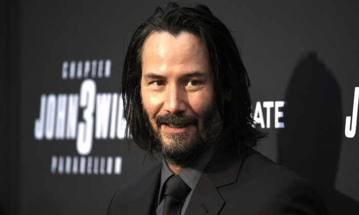 Keanu Reeves participa da exibição especial de "John Wick: Capítulo 3 - Parabellum" da Lionsgate no TCL Chinese Theatre em Hollywood, na Califórnia, no dia 15 de maio de 2019 (Frazer Harrison/Getty Images)