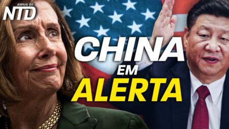 CHINA FAZ AMEAÇAS DIANTE DE POSSÍVEL VISITA DE NANCY PELOSI A TAIWAN