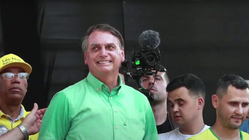 Comício do Presidente Jair Bolsonaro em Divinópolis Minas Gerais (© Reprodução YouTube/Partido Liberal)